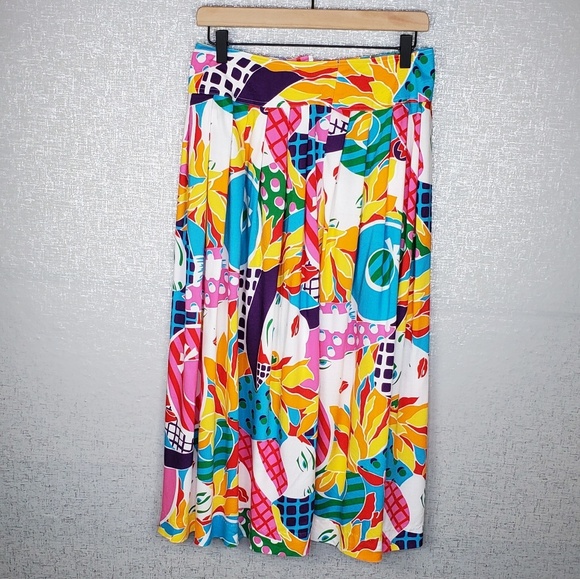 Vintage Haberdasher button up maxi skirt - Picture 4 of 4